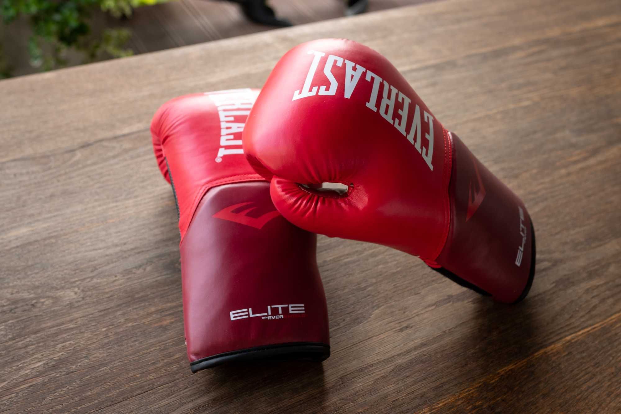Rękawice bokserskie Everlast Pro Style Elite 2 czerwone 14oz