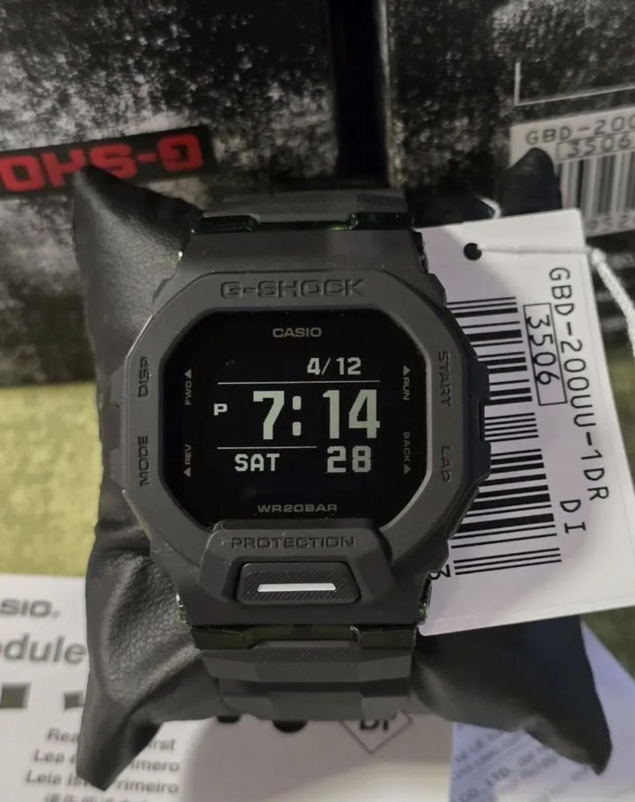Мужские наручные часы Casio G-Shock GBD-200UU-1E