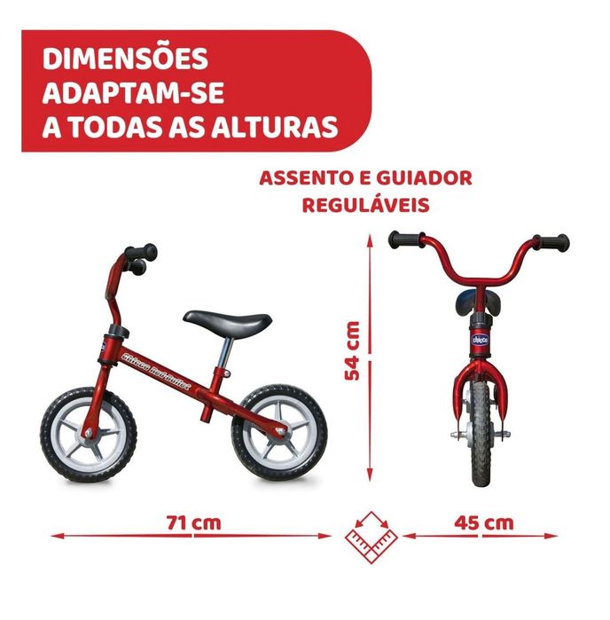 Bicicleta de aprendizagem Chicco