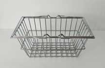 Cesta de compras de brincar em metal