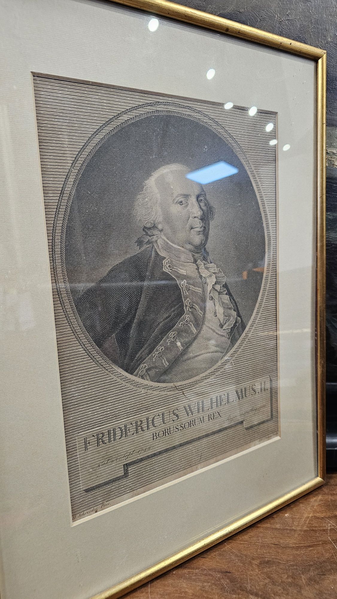 Stara grafika, Fryderyk Wilhelm II