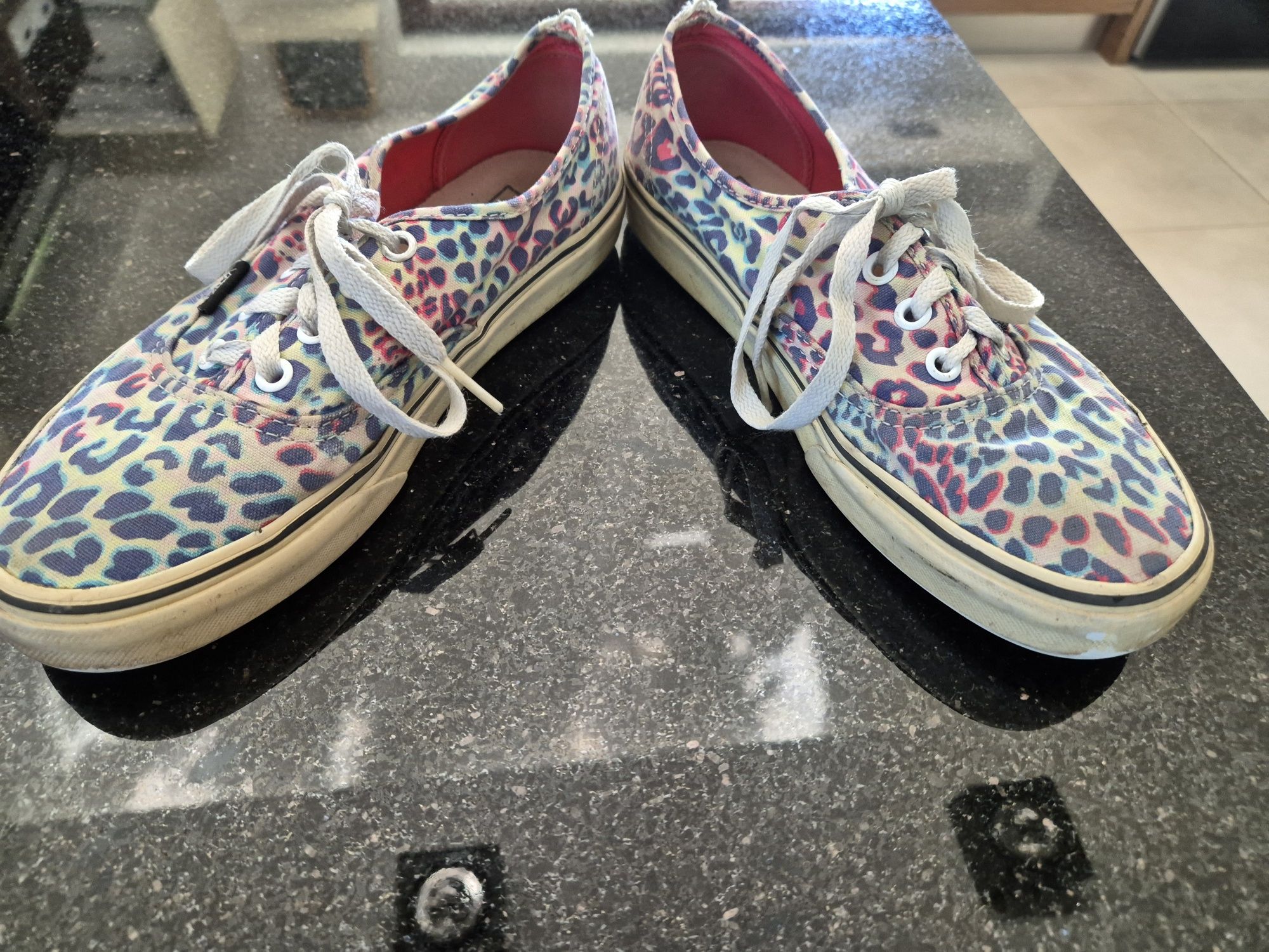 Buty Vans Authentic 38 leopard multi True White trampki na wf