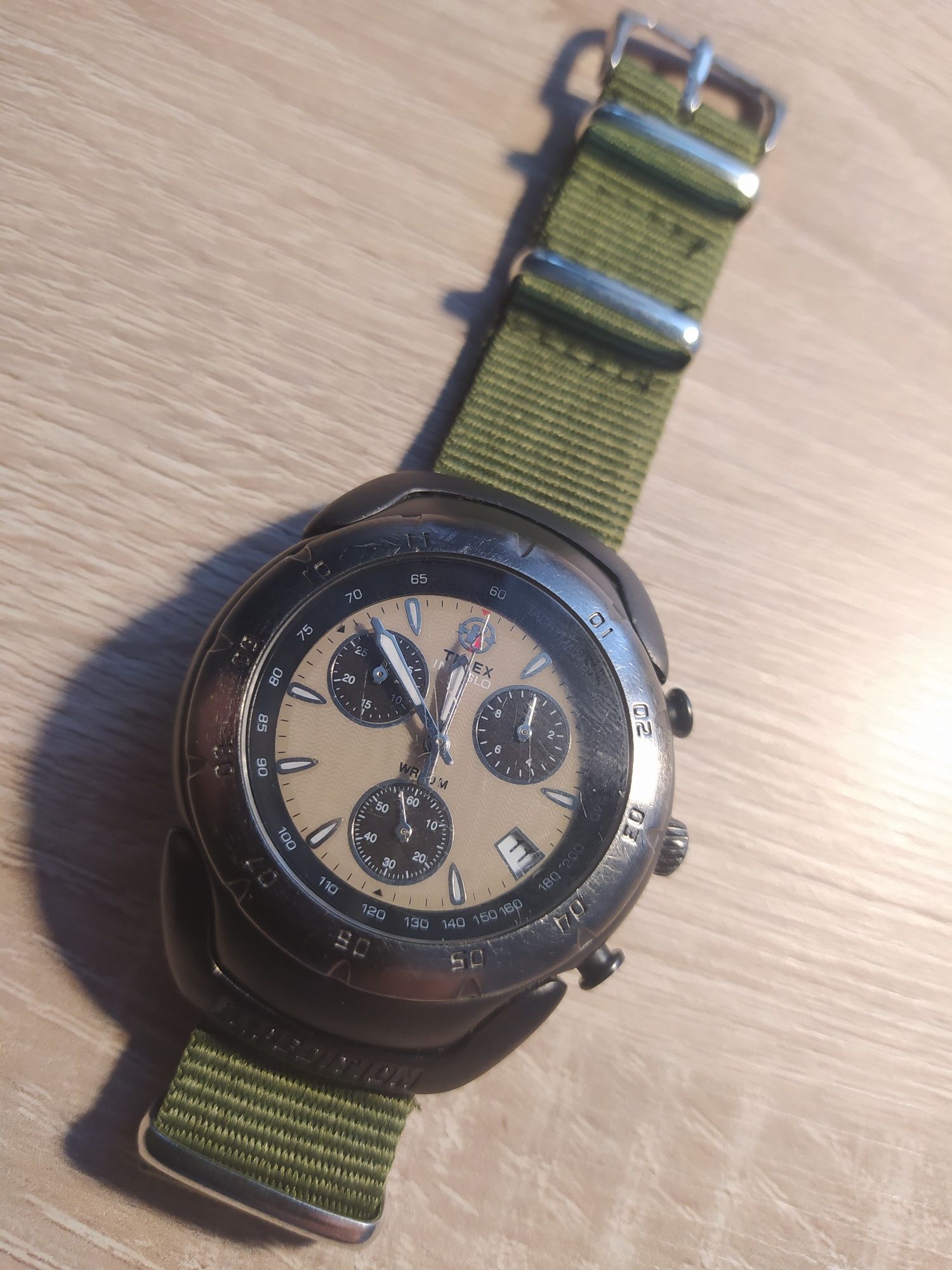 TIMEX EXPEDITION *** zegarek chronograf indiglo