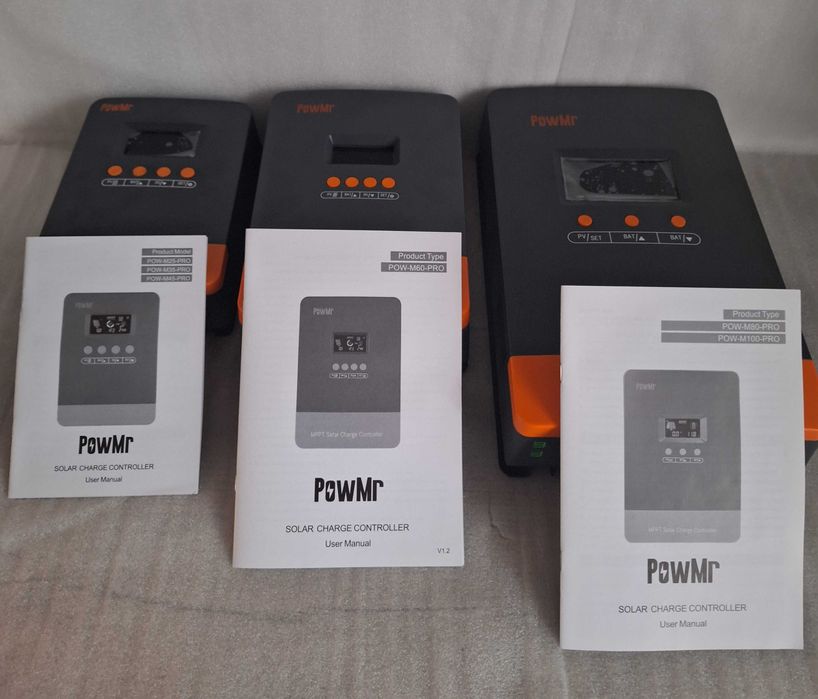 Контролер заряду для сонячних панелей PowMr MPPT POW-M100-PRO