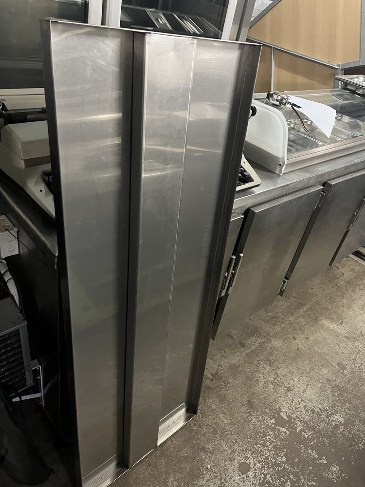 Tampo em inox com reforço 1.44mt x 55cm