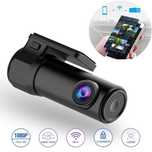 Câmera de visão noturna 1080p wifi carro dvr gravador vídeo digital