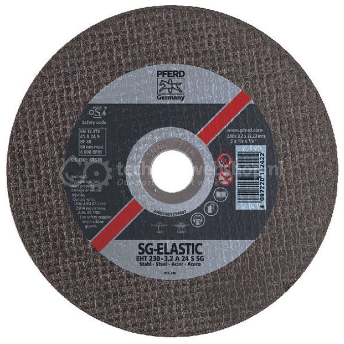 Tarcza do cięcia 178x1,6x22 mm Pferd Tarcza szlifierska SG s771