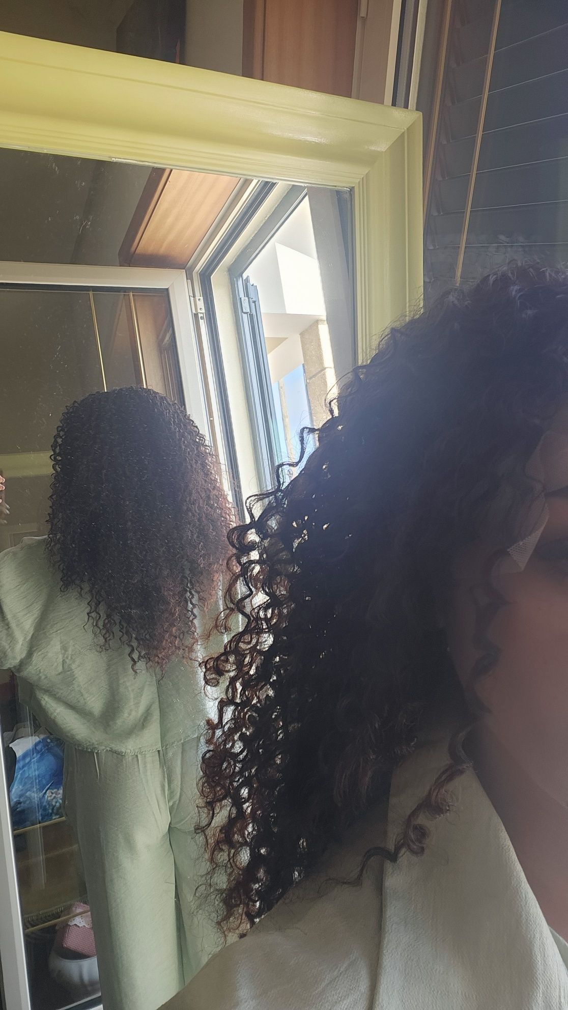 Lace de fibra realista ao cabelo humano