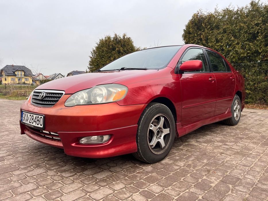Toyota Corolla Toyota Corolla S - stan idealny, od początku w rodzinie!
