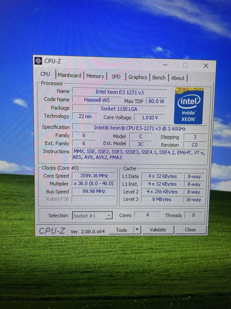 Asus Z97-P, Xeon E3-1271 v3, DDR3 16GB G.Skill Ripjaws X 2400Mhz 4x4GB