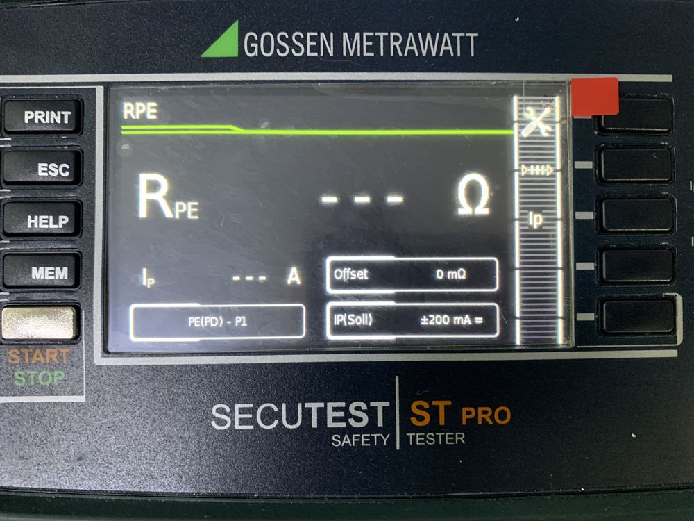 Тестер напруги Gossen Metrawatt SECUTEST ST PRO