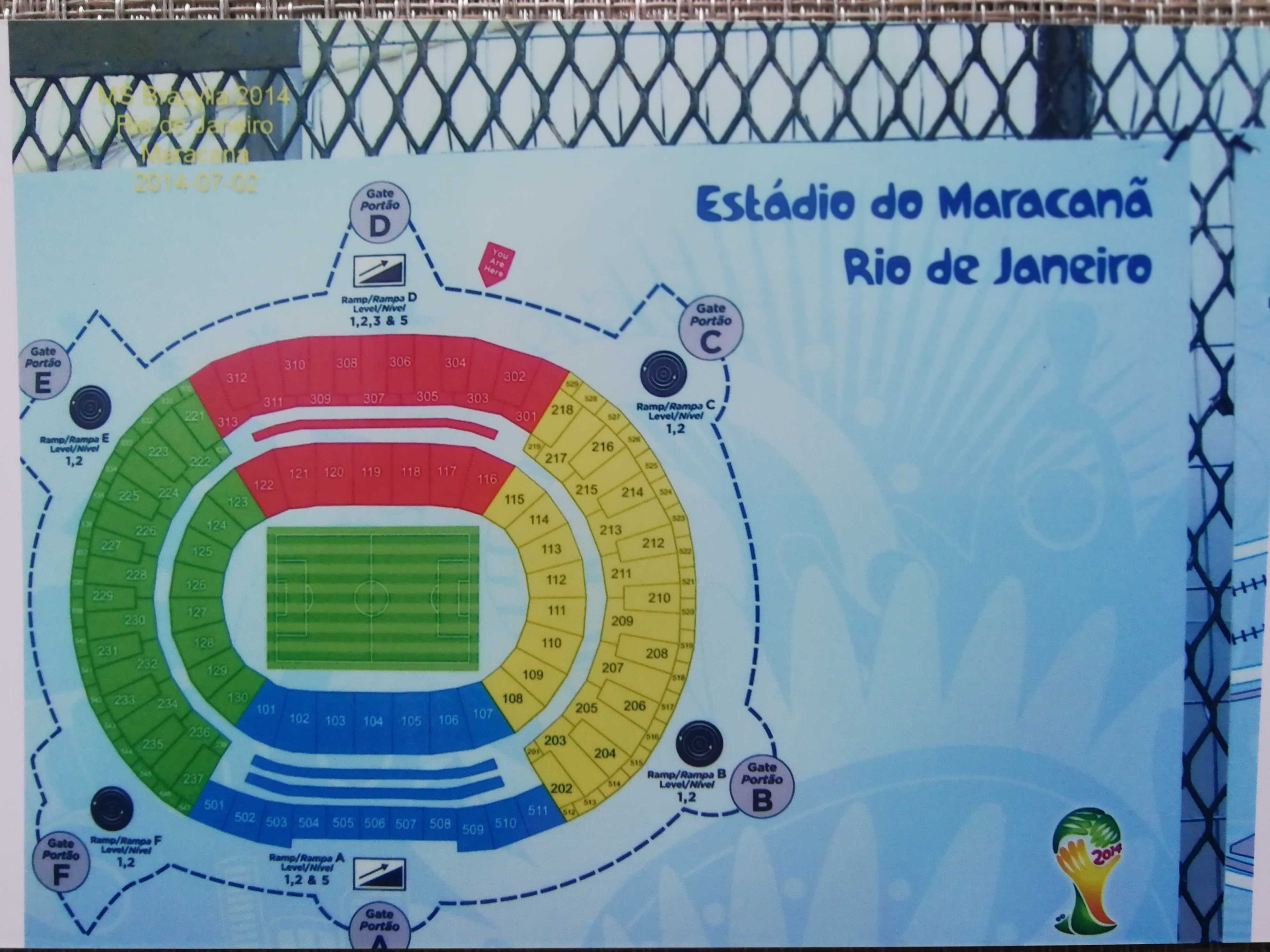 Zdjęcie MŚ w piłce nożnej Brazylia 2014 Rio de Janeiro stadionMaracana