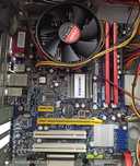 Płyta + procesor intel 2x 2,8Ghz + DDR3 4GB + chłodzenie. SUPER STAN