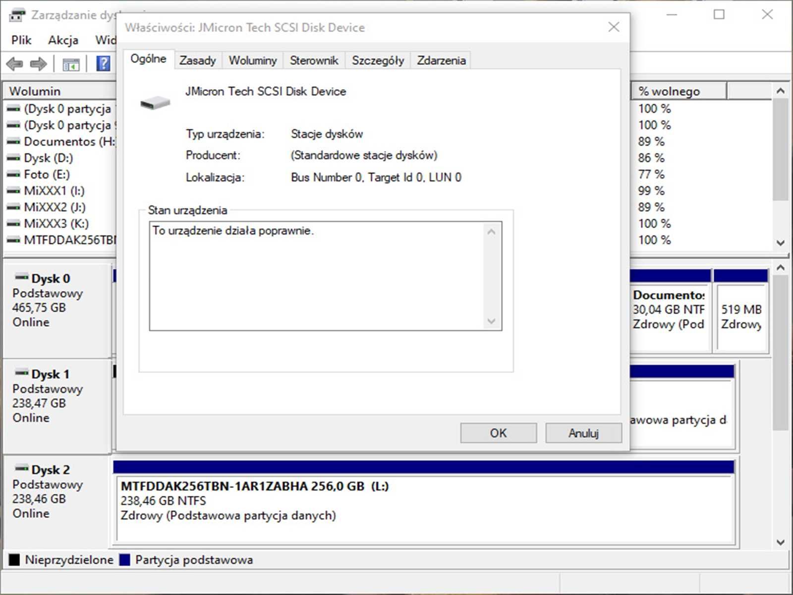 SSD 256GB Micron 1100