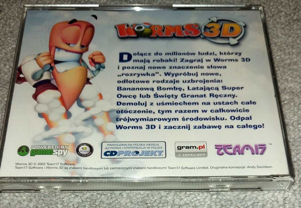 Gra PC Worms 3D w polskiej wersji