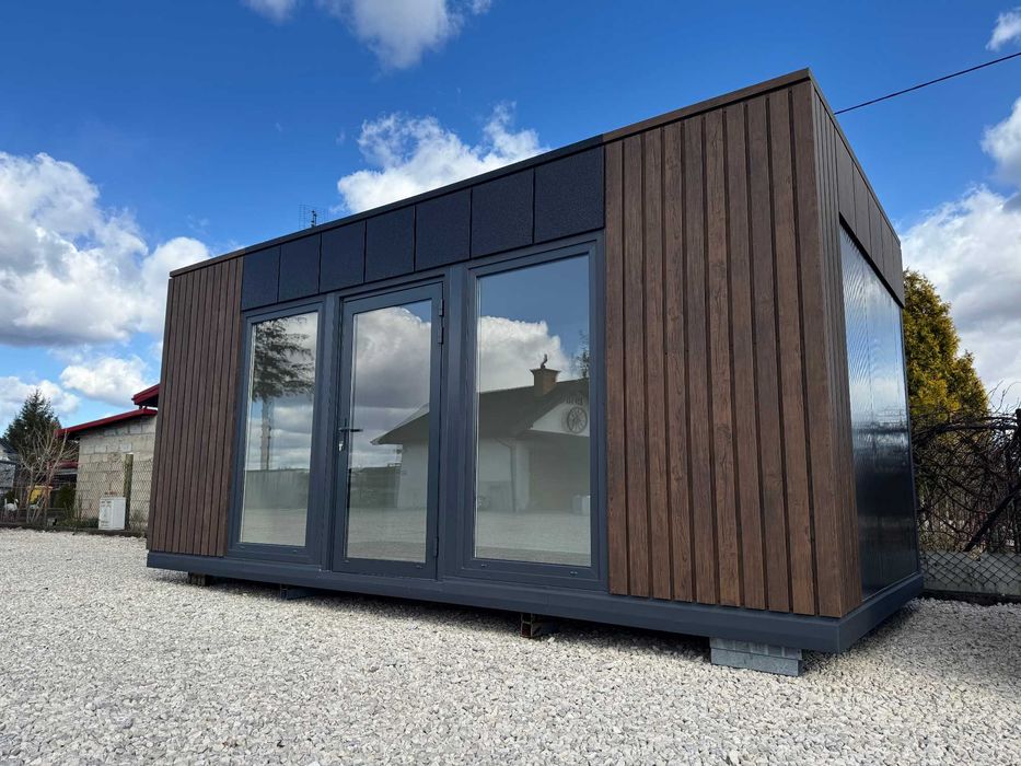 PRODUCENT pawilon z płyty warstwowej Schowek garaż magazyn Biuro Bar