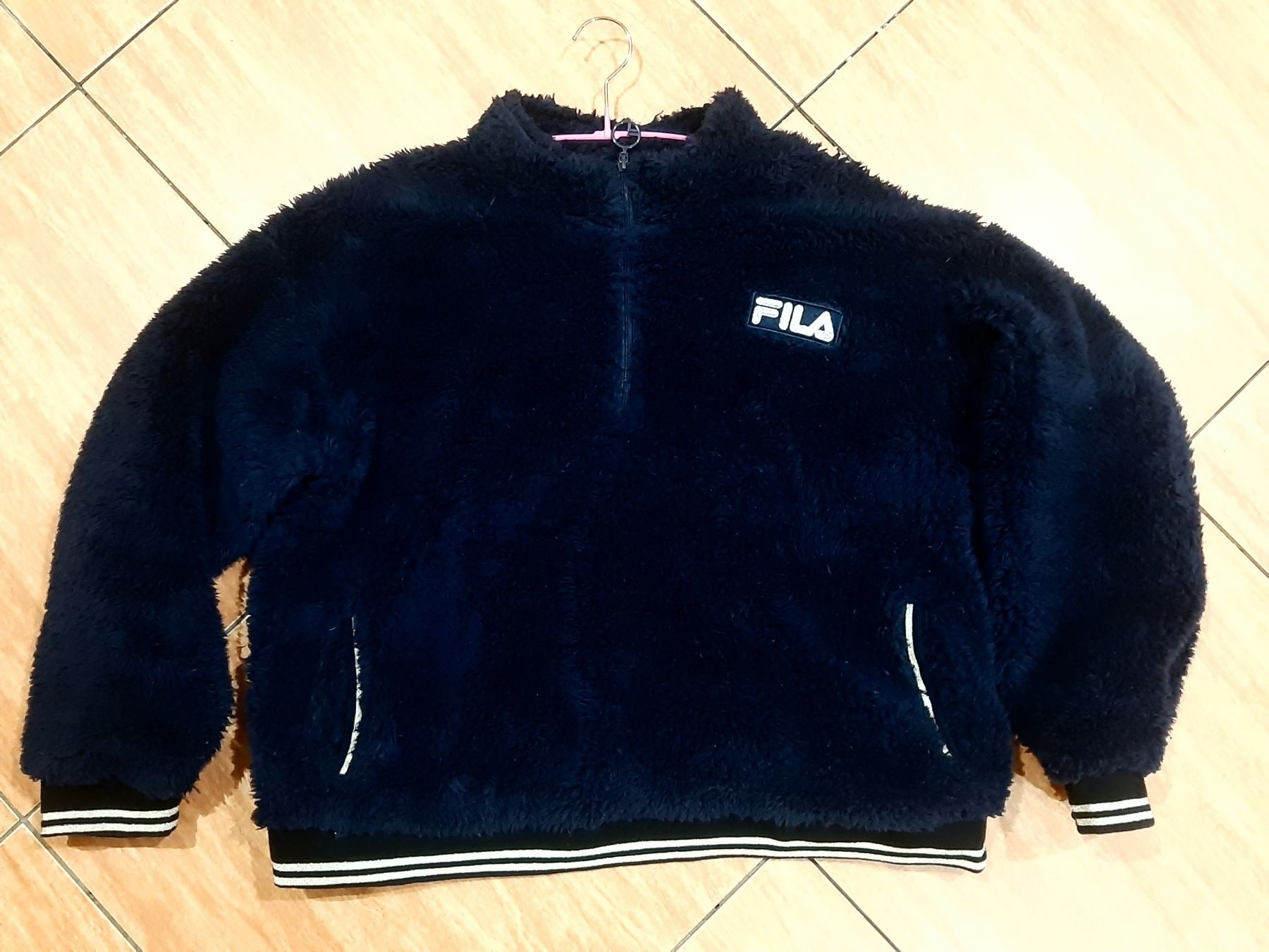 FILA толстовка Тедди Jonles пудра.