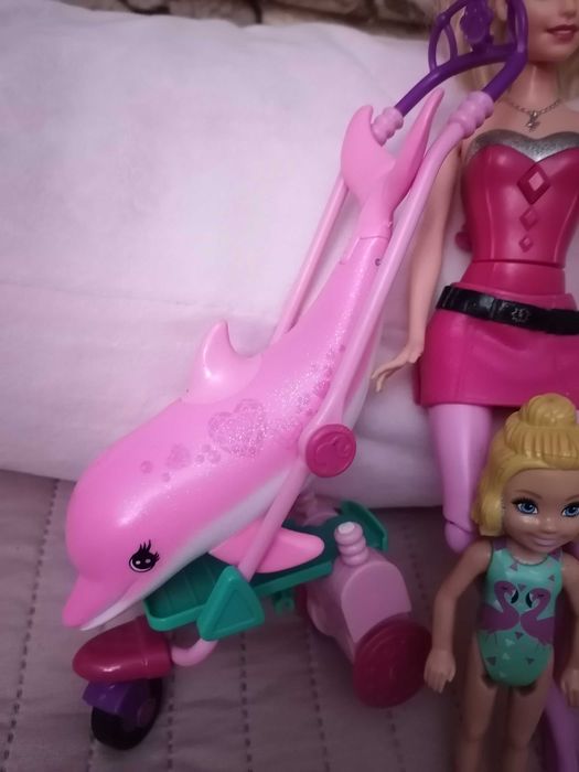 Lalki i delfin zestaw