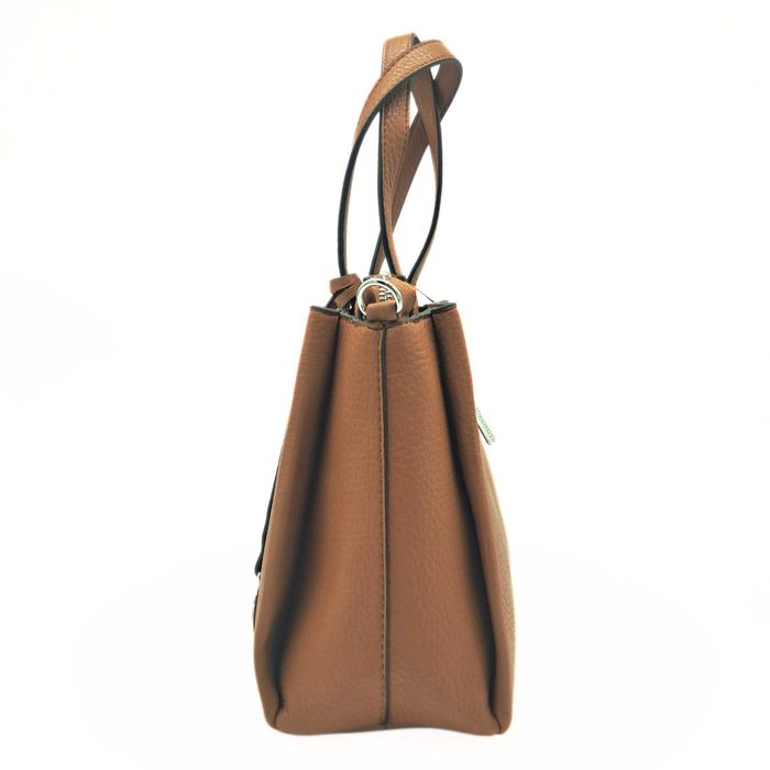 Brązowa torebka damska kuferek YYcoveri