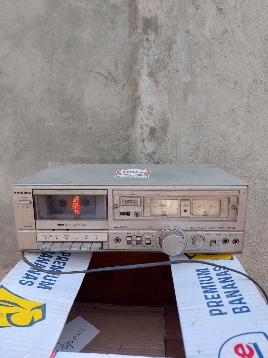 Касетний магнітофон Toshiba pc-x12