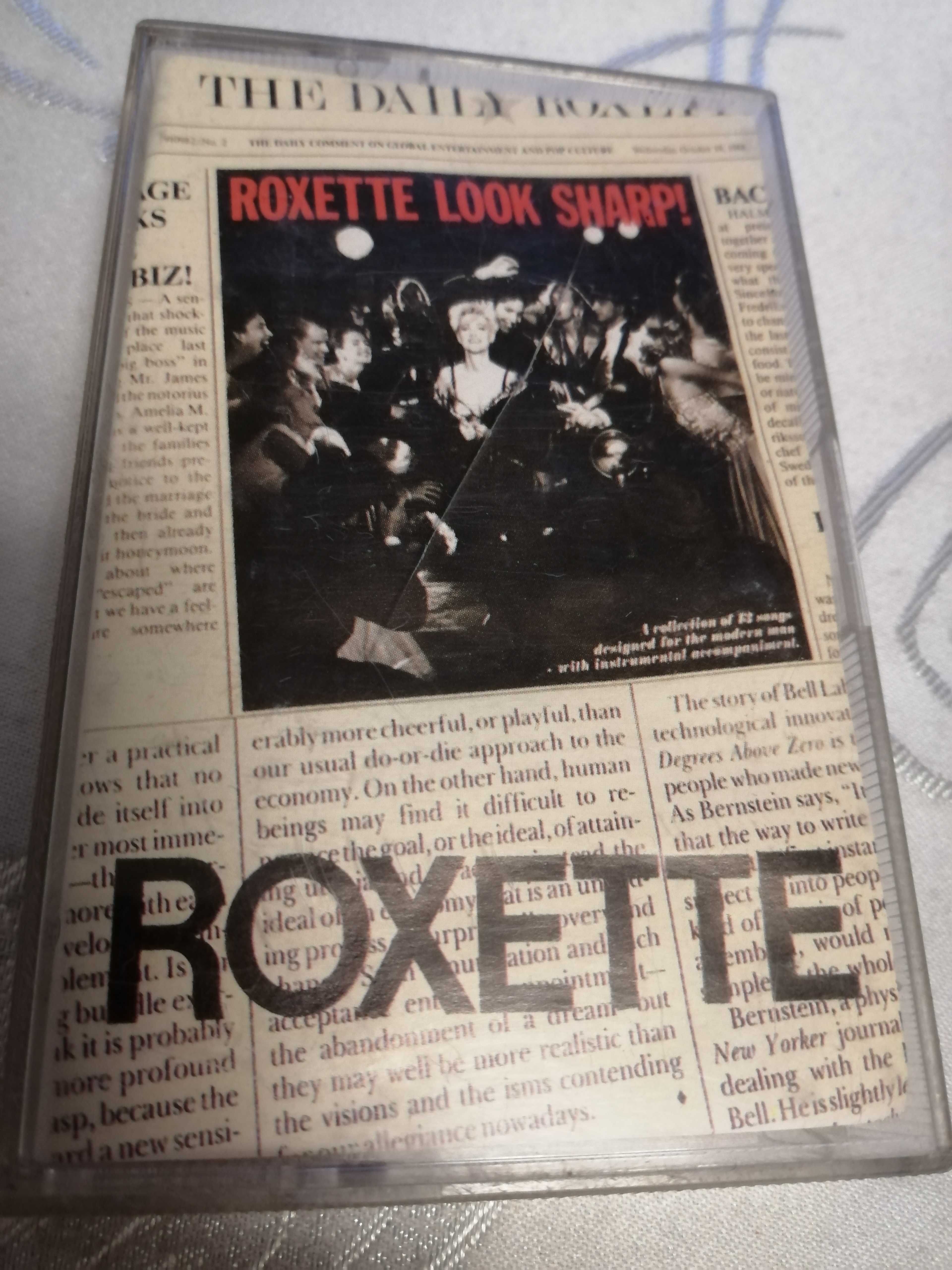 Roxette Look Sharp Kaseta