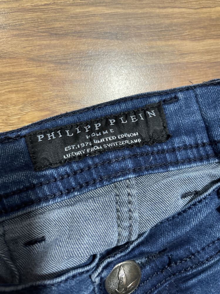 Spodnie dżinsowe Zwężane r: L Philipp Plein