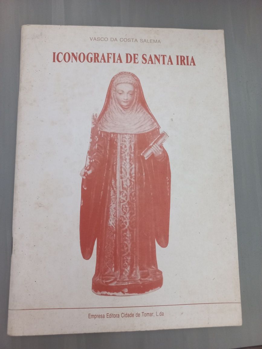 Livro estudo da iconografia de santa iria tomar