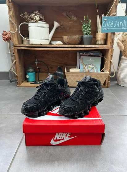 Nike_Shox_TL _Czarny_ Metal_Hematyt_R.41