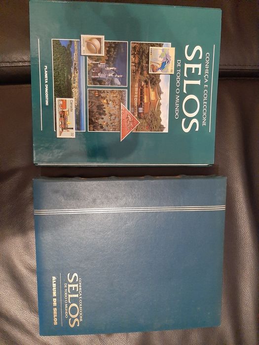 selos PALOP afinsa planeta agostini álbum Eládio Santos euro uefa 2004