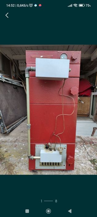 Продам коростенськик котел опалення газ,дрова,вугілля.