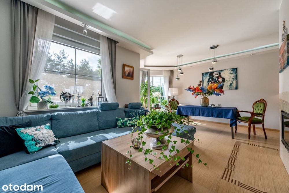 6 pokoi/duża działka/basen/meble/oddzielne pom po salonie fryzjerskim/