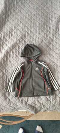 Bluza adidas oryginalna climawarm polar pilarek ciemnoszara r.92