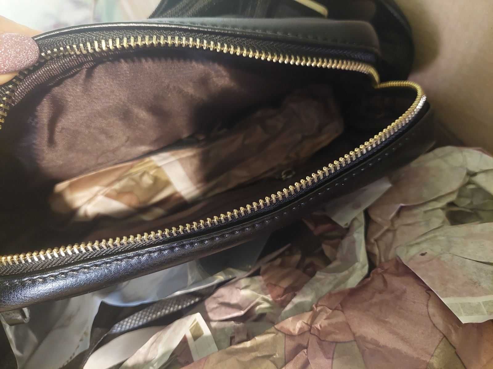 Мужская сумка - барсетка Kangaroo с накладным карманом
