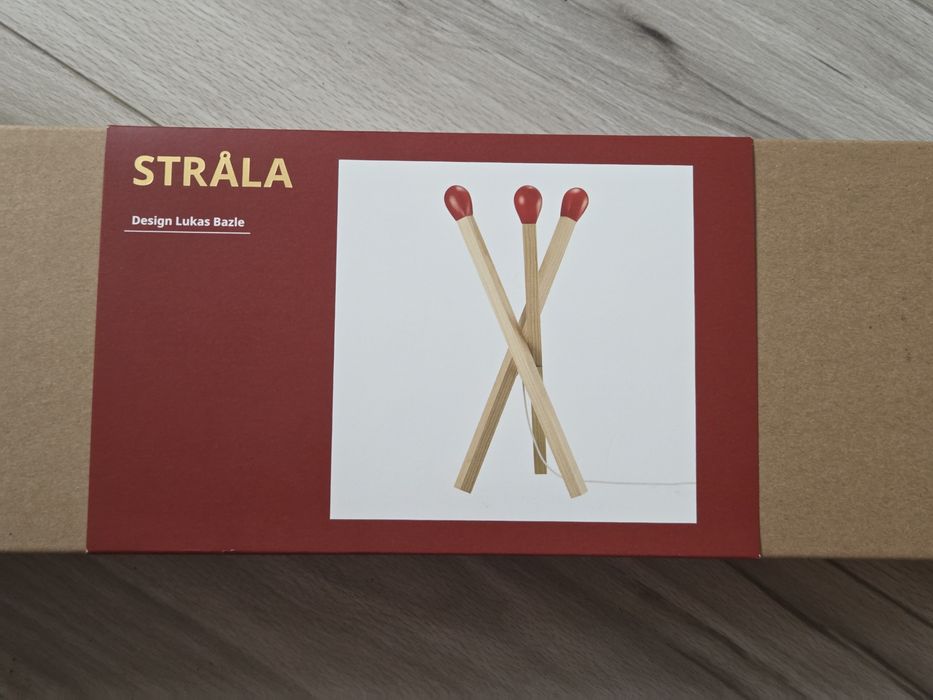 Lampka zapałki ikea Lukas Bazle kolaboracja kolekcja westman