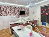 Podwójne biurko do manicure