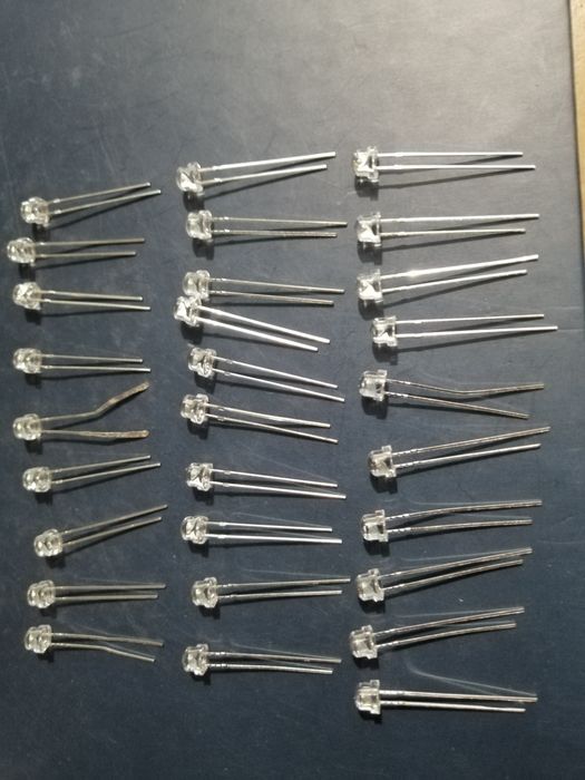 Lâmpadas led Chapéu 12 V  5mm