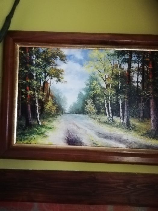 Obraz olejny. Pejzaż