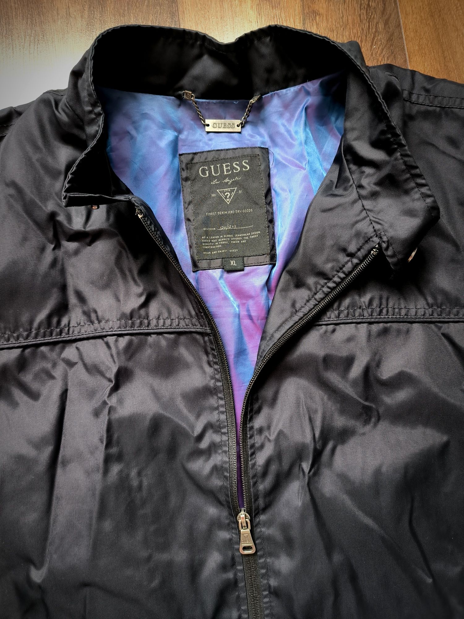 Kurtka GUESS wiosenno/jesienna wiatrowka XL