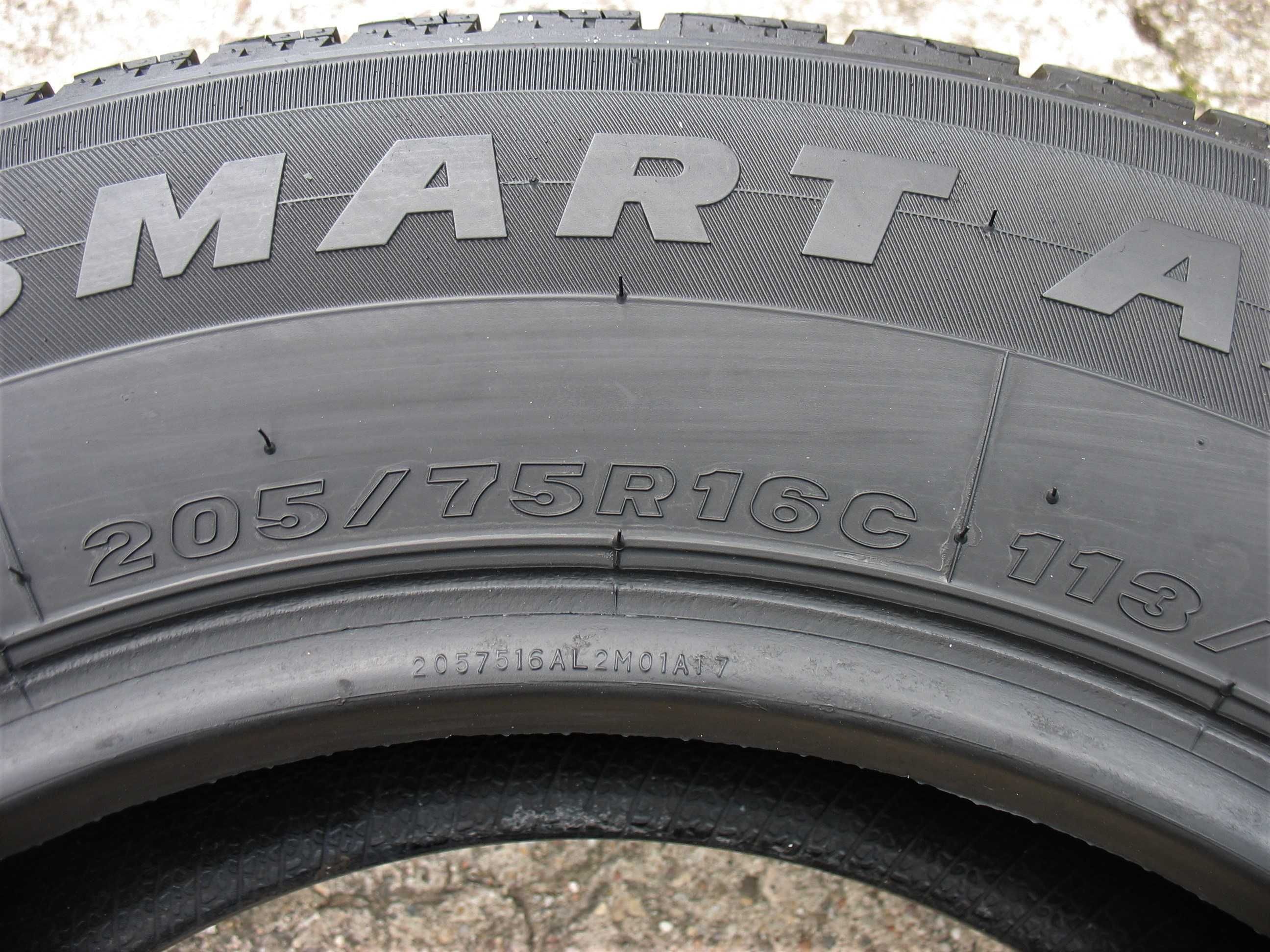 Opona 205/75r16C Maxxis VanSmart AS AL2 8mm 2021r opis