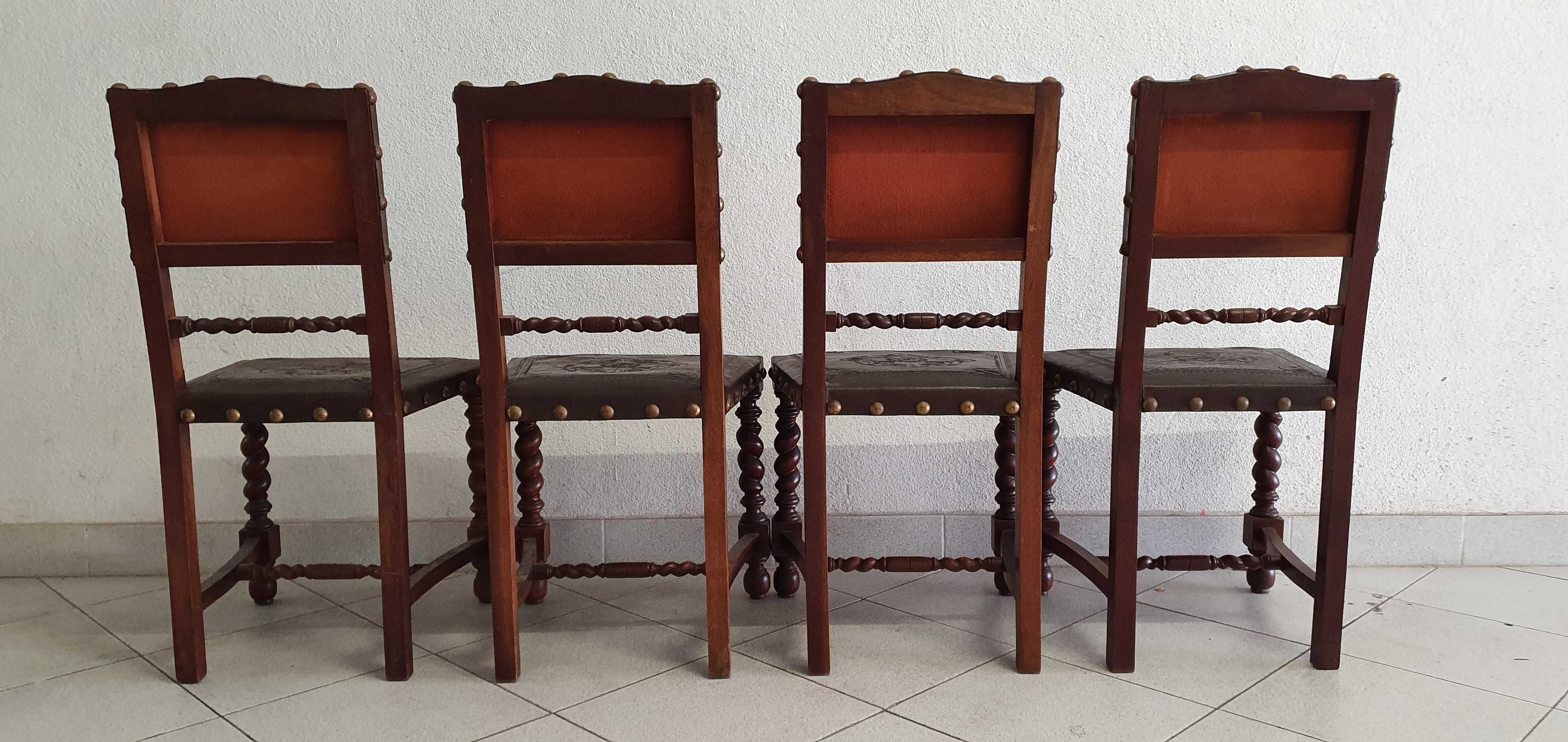 Lote 2 Cadeiras Antigas Romântico (Estilo Holandês)