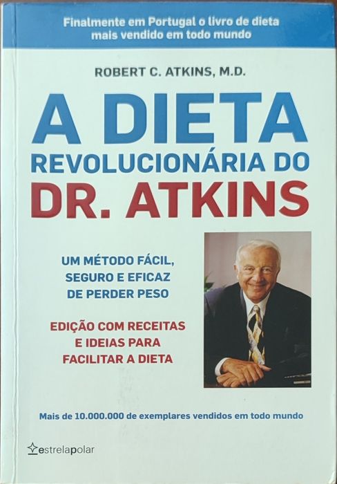 Livro "A dieta revolucionária do Dr. Atkins"
