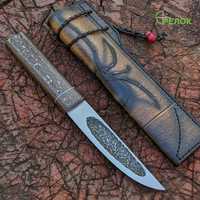 Нож ручной работы Якут №227 (сталь N690)