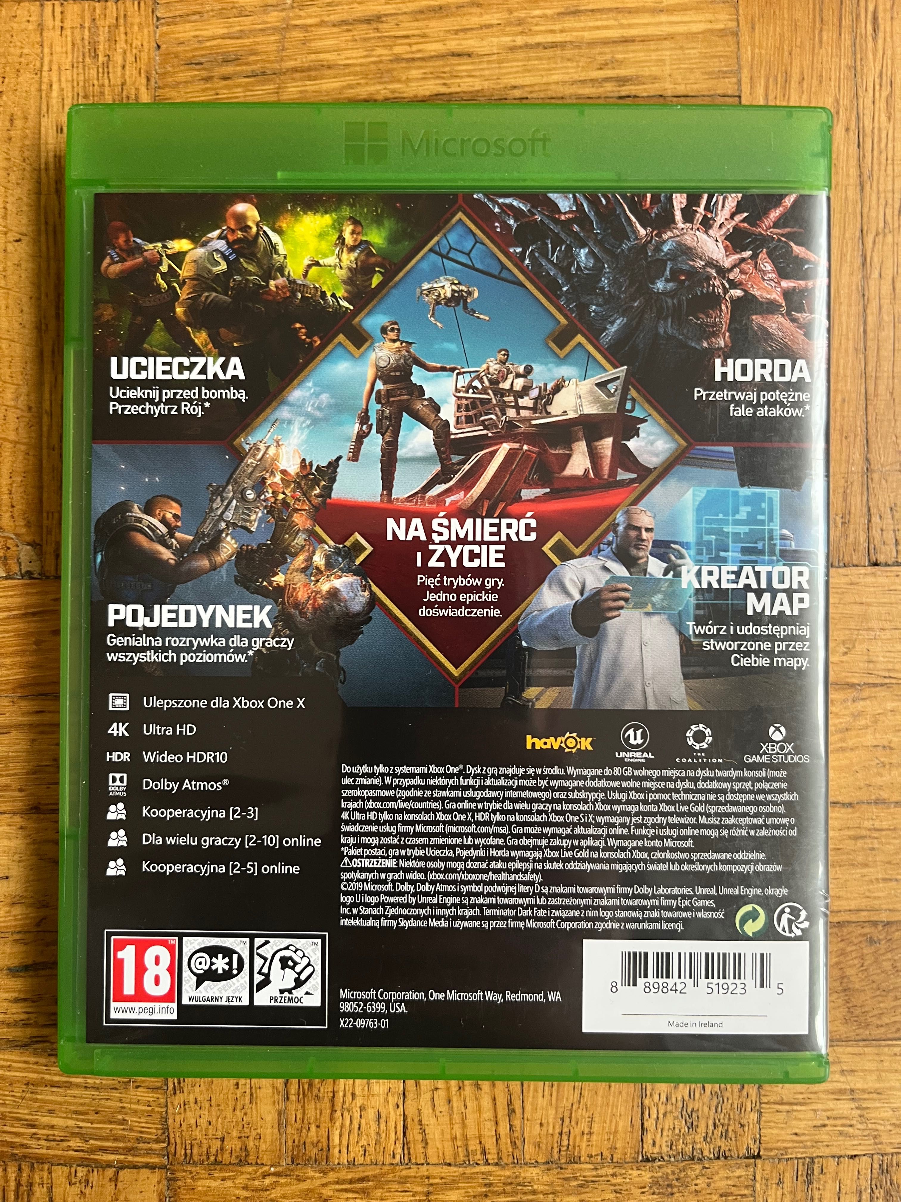 GEARS 5 PL na Xbox - polska wersja językowa, idealny stan !