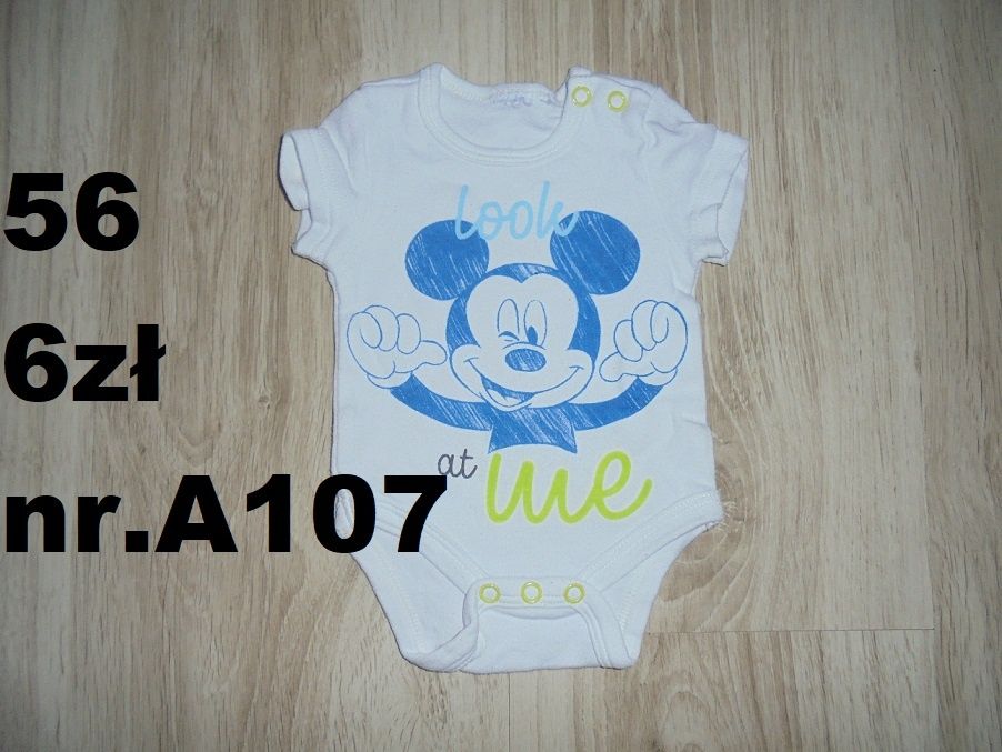 Body krótki rękaw myszka Miki 56