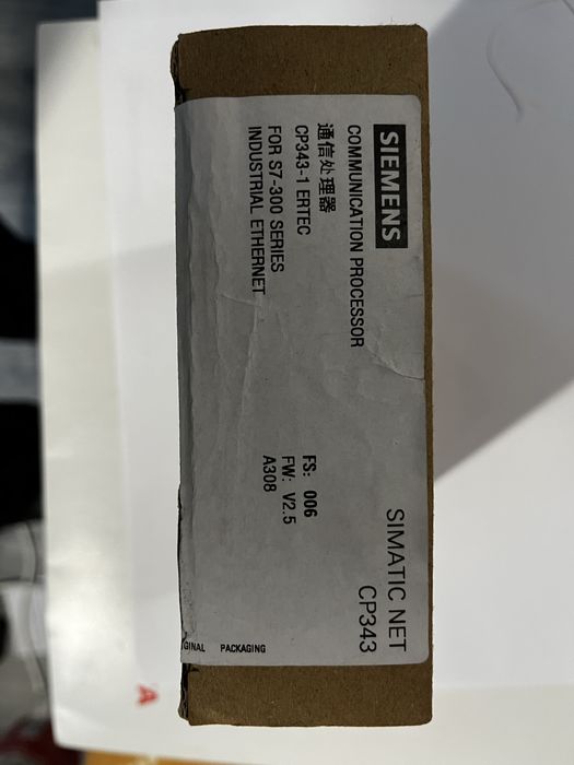 комунікаційний процесор Siemens CP343-1 6GK7343-1EX30-0XE0