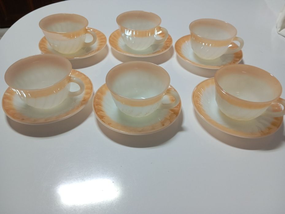 Conjunto de chávenas de Chá