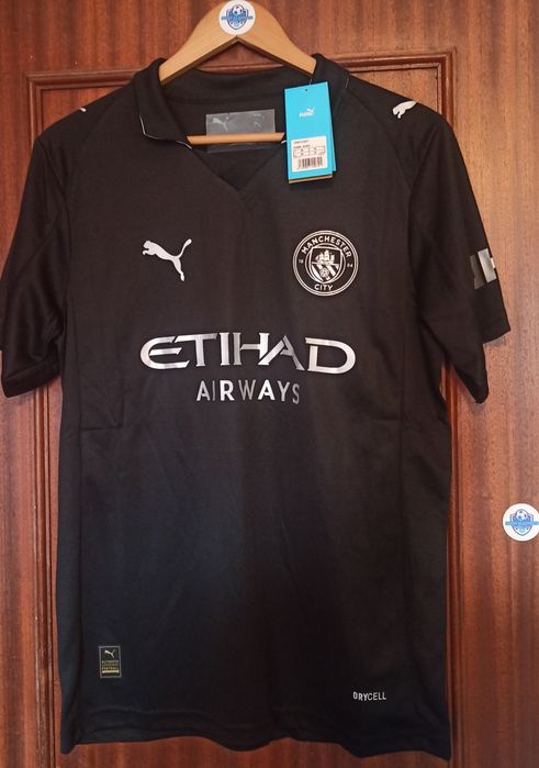 Camisola preta Manchester City