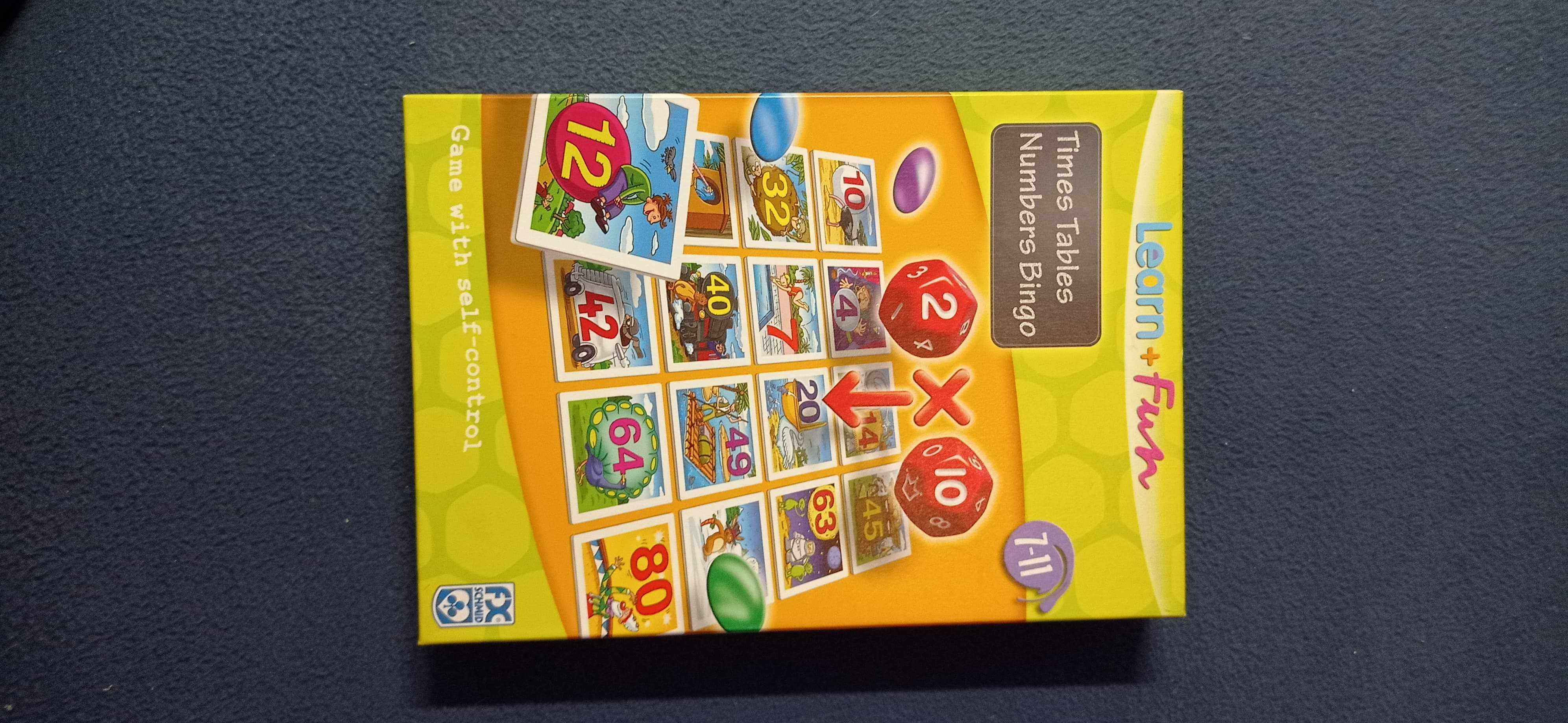 Gra edukacyjna LEARN+FUN - 1x1 bingo