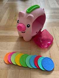 Świnka Fisher price