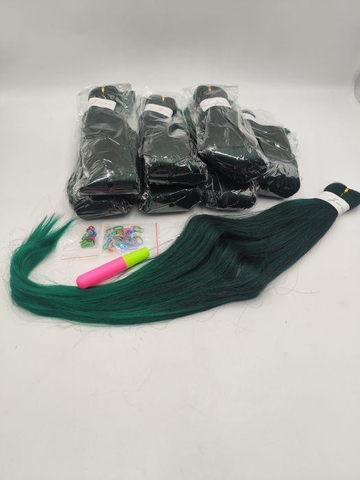 Nowe włosy syntetyczne do zaplatania Easy Braid – 8 sztuk